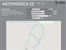Tablet Screenshot of natomraden.se